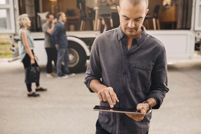 Working mobile