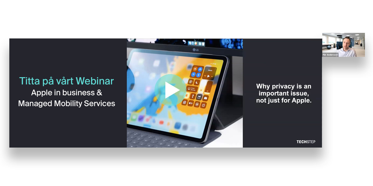 On Demand Webinar - Techstep Apple