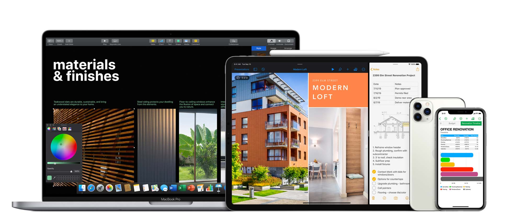 Mobila enheter för den digitala arbetsplatsen